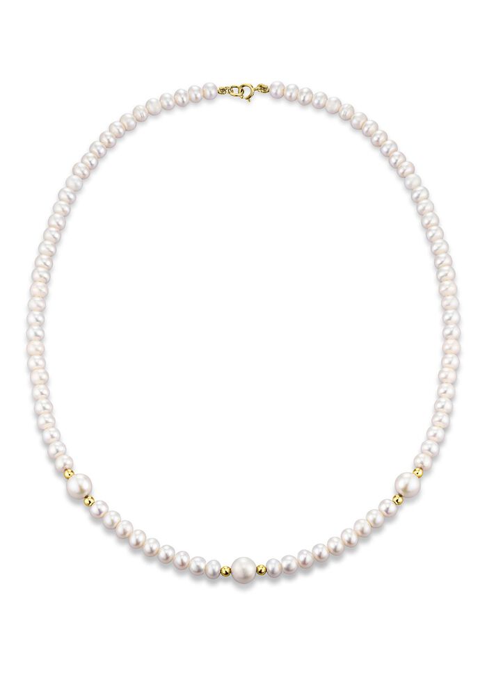 Halskette mit S&uuml;&szlig;wasser-Zuchtperlen 