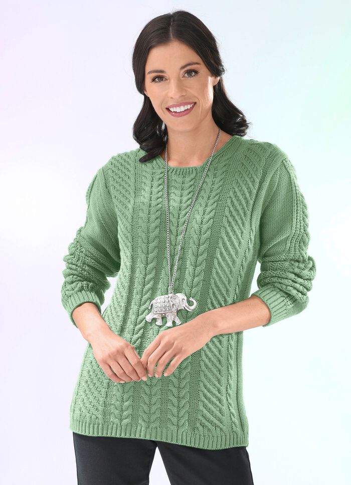 Pullover in Strukturmix LINDGR&Uuml;N