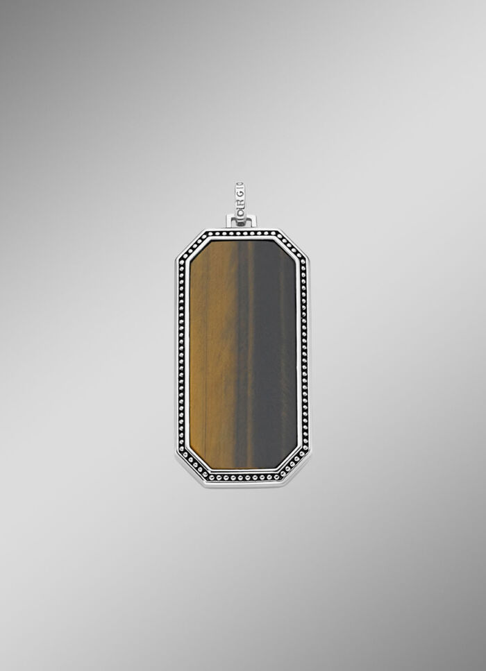 Markanter Anhänger mit Tigerauge 