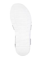 ELENA EDEN, sommerliche Damen-Sandalen, Weite G, aus Leder BLEU