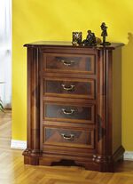 Kommodenserie mit echtem Wurzelholzfurnier NUSSBAUM