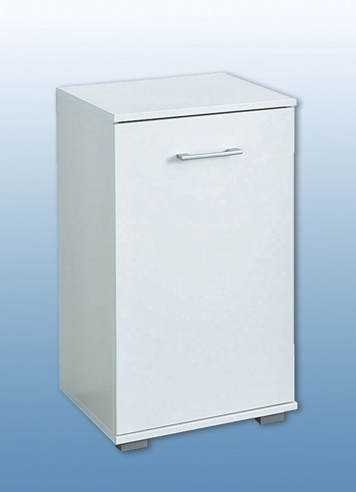 Kommode, 1-t&uuml;rig, in hochwertiger, stabiler Ausf&uuml;hrung WEISS