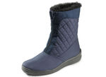 ELENA EDEN Stiefelette aus wetterfestem Textilmaterial MARINE