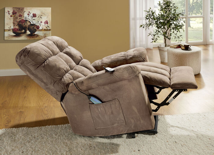 Relaxsessel mit Aufstehhilfe, Massage- und Wärmefunktion BRAUN