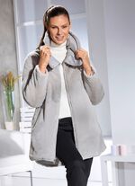 Wende-Longjacke mit 2-Wege-Rei&szlig;verschluss 