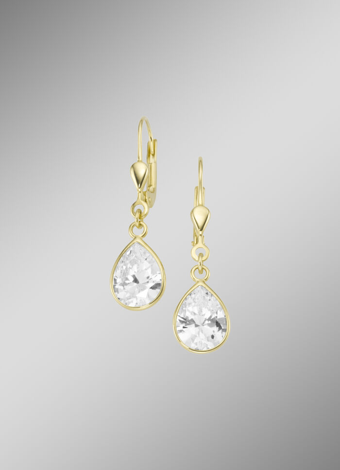 Ohrringe mit Zirkonia 