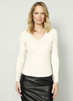 Pullover in Rippenstrick 