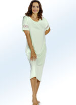 Nachthemd mit Biesen und &uuml;berschnittener Schulter LINDGR&Uuml;N