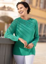 Pullover in Strickmix 