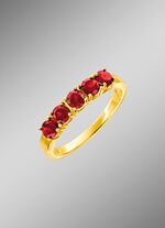 Damenring mit echt Granat 