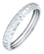 Einzigartiger Damenring mit Diamantierung 