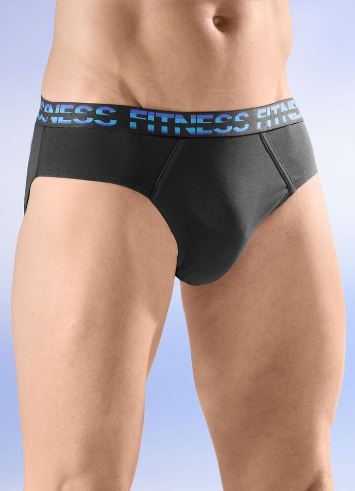 Viererpack Slips mit Elastikbund 