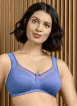 Anita BH mit seitlicher, stützender Blende JEANSBLAU