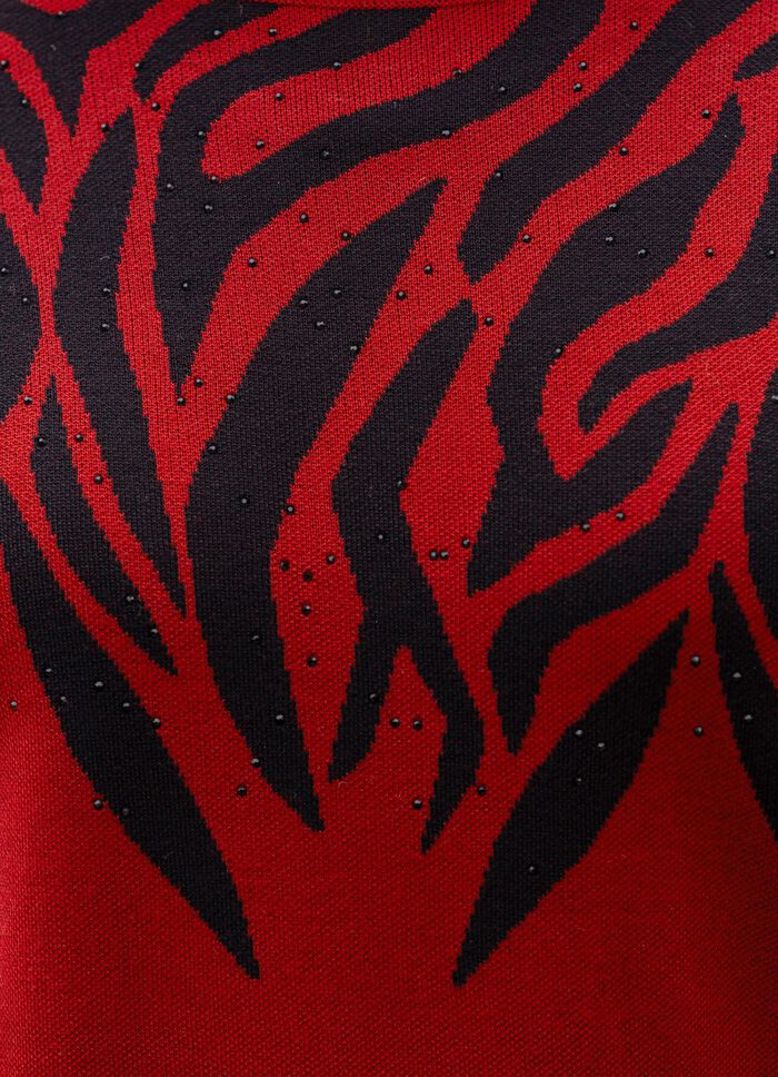 Pullover mit edler Strasszier 