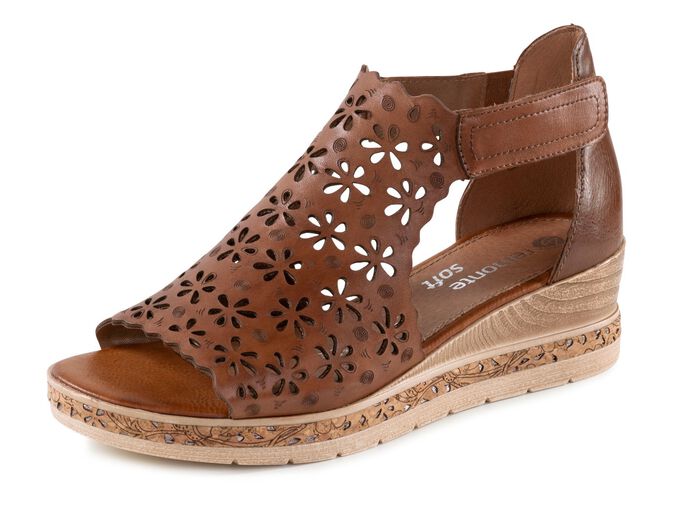 Sandale mit Klettverschluss 