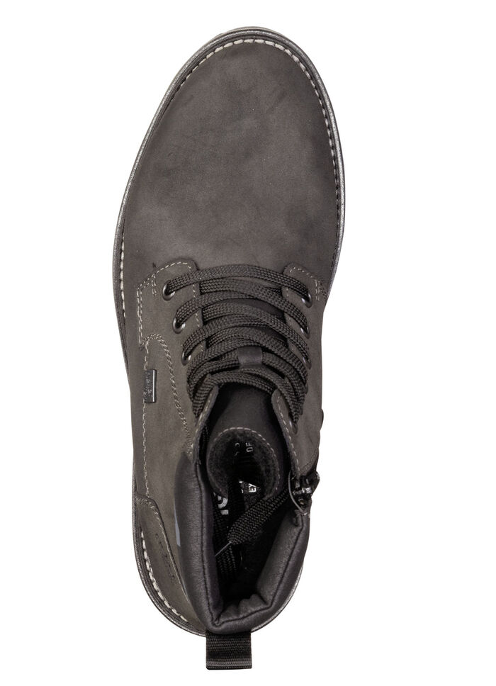 Rieker, gefütterte Herren-Boots, Winterschuhe, Weite H, mit Reißverschluss ANTHRAZIT