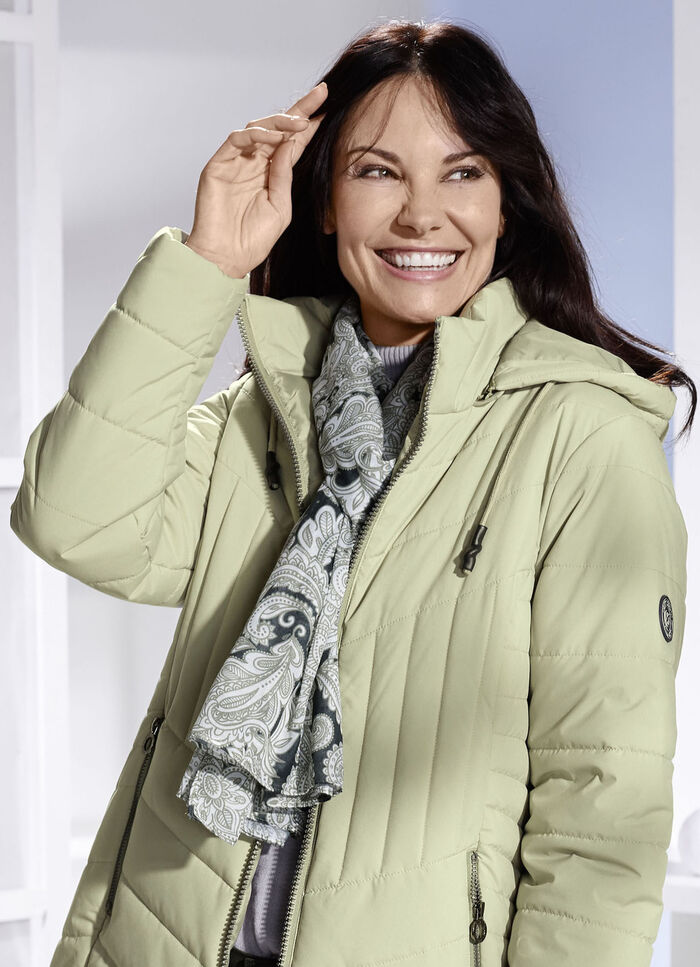 Schal mit Fantasiedessin 