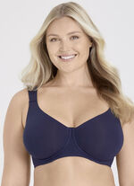 Miss Mary B&uuml;gel-BH mit hautsympathischer BIO-Baumwolle MARINE