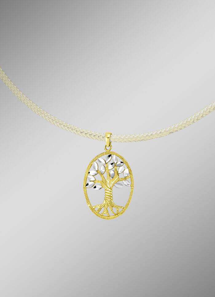 Wunderschöner Baum-Anhänger in Bicolor 