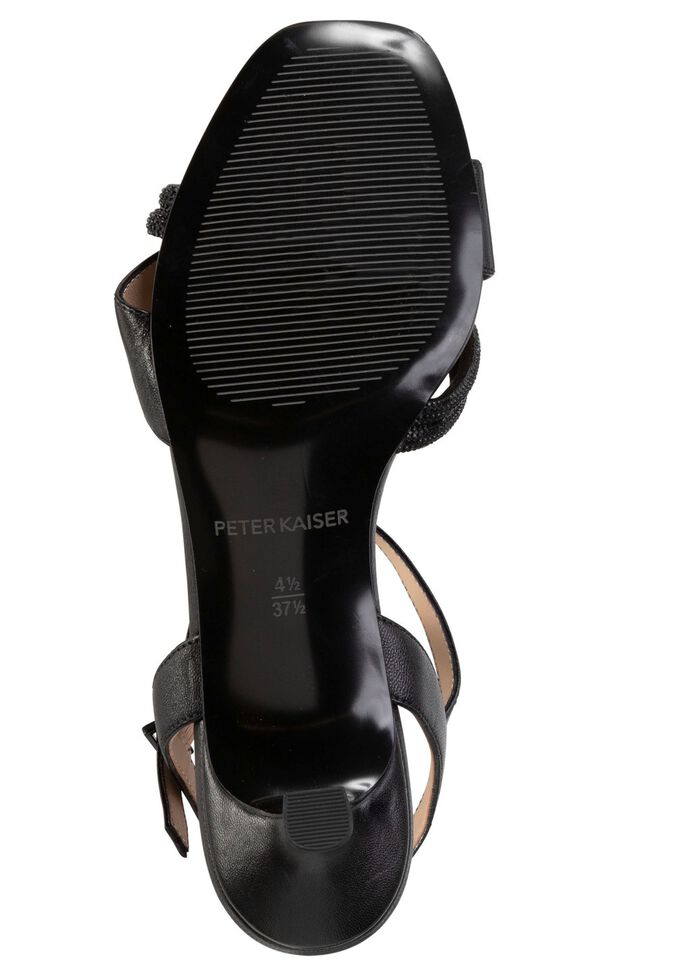 Peter Kaiser Sandalette mit Glitzersteinchen SCHWARZ