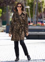 Trenchcoat mit Gürtel 