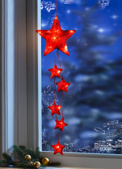 Beleuchteter Sternhänger 