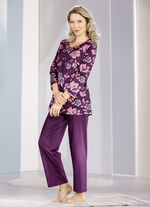 Laurina Schlafanzug, lange Ärmel und langer Hose  