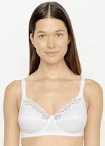 Susa BH aus hautsympathischer Baumwolle WEISS
