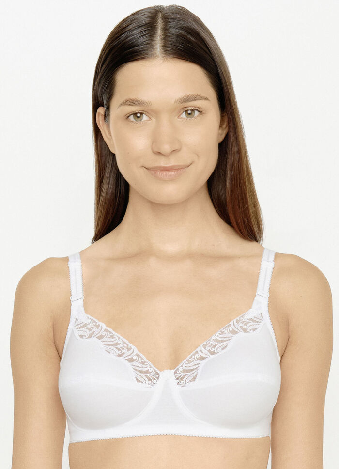 Susa BH aus hautsympathischer Baumwolle WEISS
