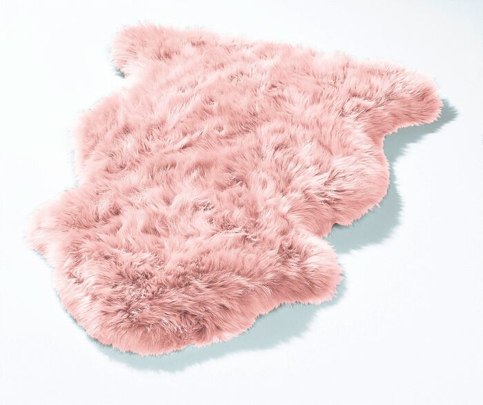 Fellvorleger aus flauschig weichem Kunstfell 