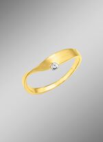 Geschmackvoller Damenring in Bicolor 