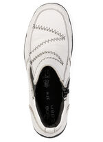 ELENA EDEN, bequeme Damen-Boots, Weite H, mit herausnehmbarem Fußbett ECRU