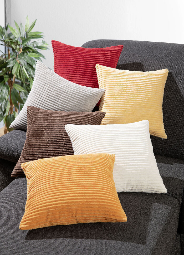 Weicher Kissenbezug mit Reißverschuss 