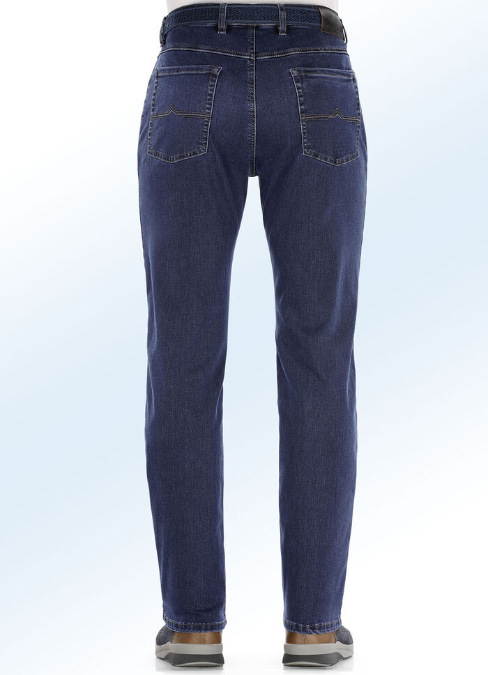 Superstretch-Jeans von &bdquo;Suprax&ldquo; in 4 Farben DUNKELBLAU