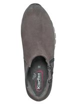 Bootie mit zwei Rei&szlig;verschl&uuml;ssen GRAU