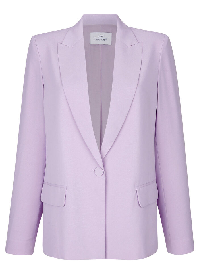 Blazer mit Knopfleiste 