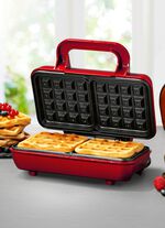 Waffeleisen f&uuml;r 2 Belgische Waffeln 