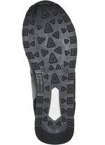 Schn&uuml;r-Sneaker mit herausnehmbarem Textilfu&szlig;bett SCHWARZ