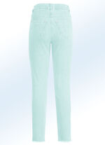 Magic-Jeans mit angesagtem Fransensaum MINT