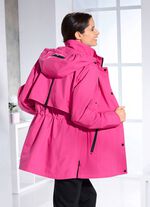 Funktionsjacke mit Rei&szlig;verschluss im R&uuml;ckteilkoller ZARTPINK