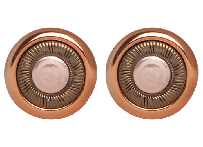 2 Ersatzk&ouml;pfe f&uuml;r Haarentferner Roxy Pocket Shaver 