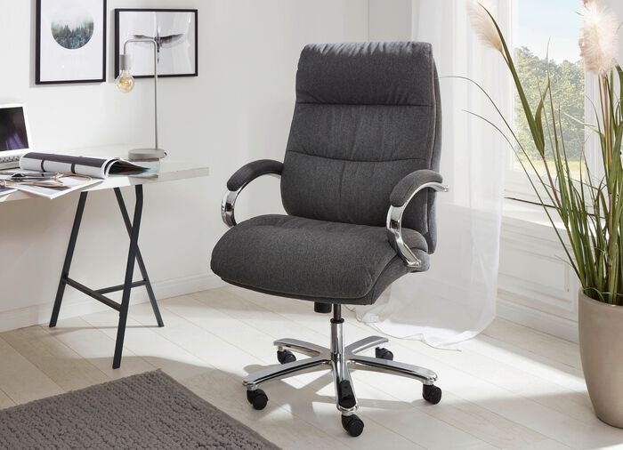 Komfortabler Chefsessel GRAU
