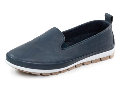 Gemini Slipper mit dezenter Knitter-Struktur 