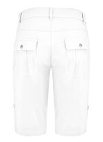 Bermudas mit Zierriegel WEISS