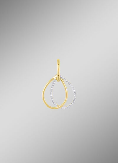 Eleganter Anh&auml;nger mit 34 Diamanten 