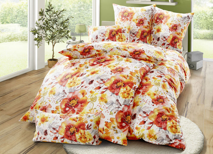 Bettw&auml;sche-Garnitur in Microfaser-Qualit&auml;t 