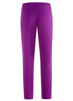Knöchellange Hose mit angeschnittenem Bund FUCHSIA