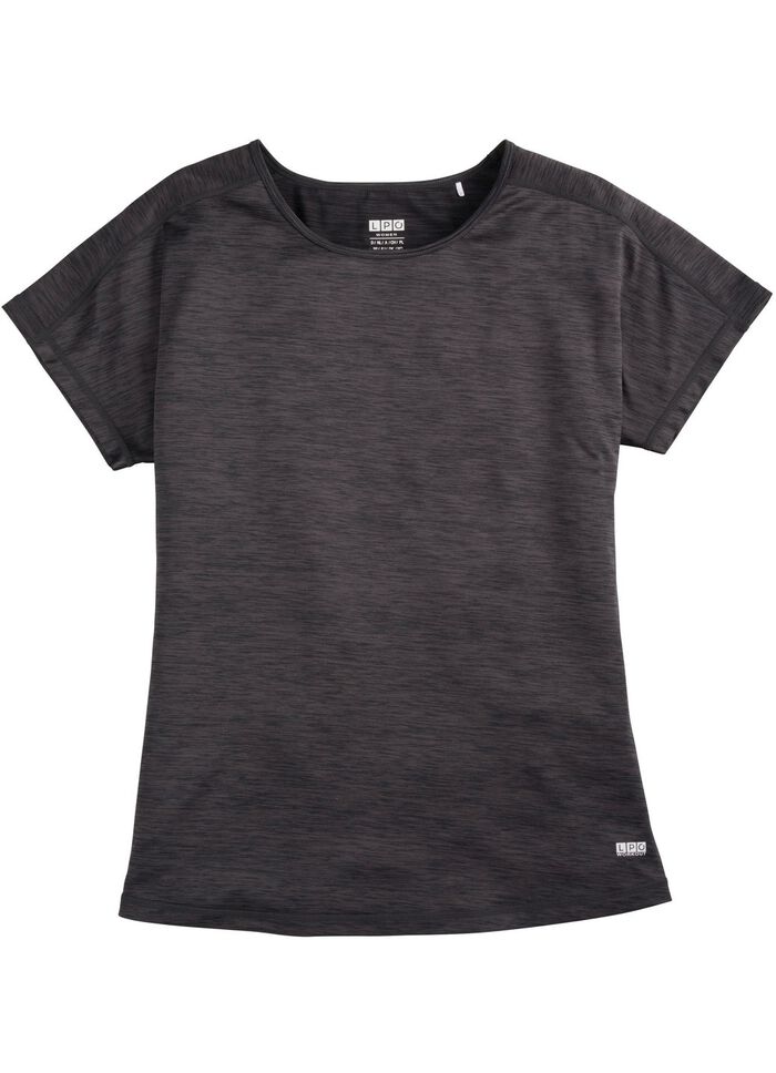 Funktionsshirt von „LPO“ ANTHRAZIT MELIERT