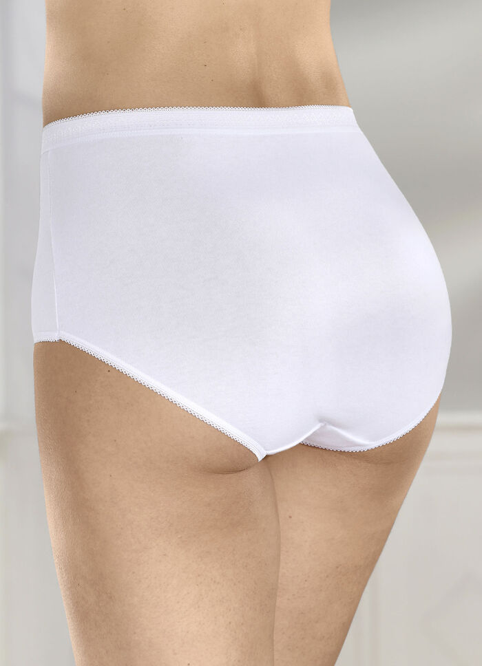 F&uuml;nferpack Slips mit Blumenmotiv 