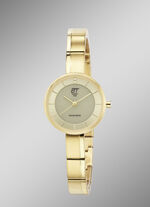 ETT-Solar-Damenuhr mit Edelstahlbandgeh&auml;use 